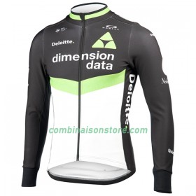 Maillot 2017 Dimension Data Manches Longues N001